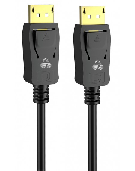 POWERTECH καλώδιο DisplayPort 1.2V CAB-DP046, copper, 4K, 1.5m, μαύρο
