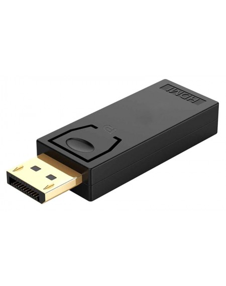 POWERTECH αντάπτορας DisplayPort σε HDMI CAB-DP065, Passive, 4K, μαύρος