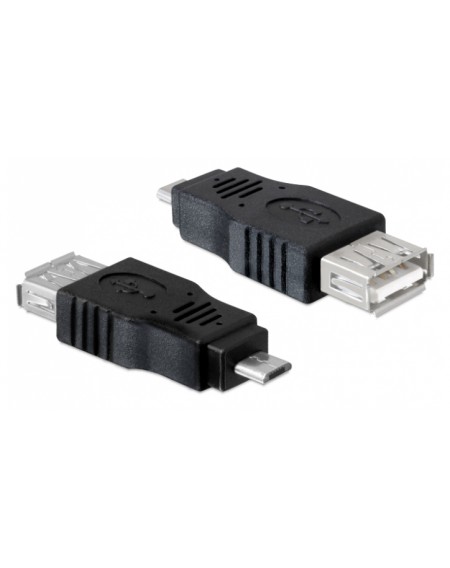POWERTECH αντάπτορας USB 2.0 σε Micro B CAB-U029, μαύρος