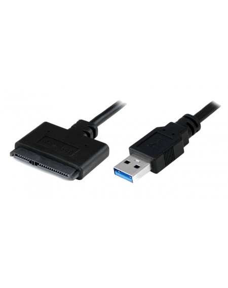 POWERTECH καλώδιο USB 3.0 σε SATA CAB-U032, copper, 0.20m, μαύρο
