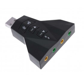 POWERTECH USB κάρτα ήχου 7.1CH, με έξοδο μικρόφωνου και ακουστικού