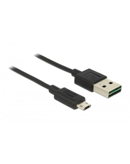POWERTECH καλώδιο USB σε USB Micro CAB-U063, Easy USB, 3m, μαύρο
