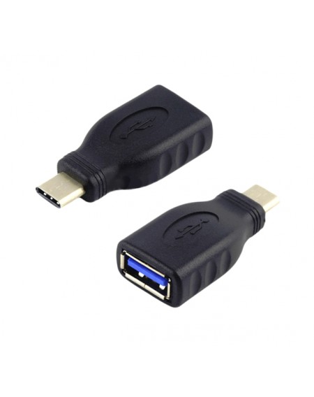 POWERTECH αντάπτορας USB-C σε USB 3.0 θηλυκό CAB-U098, μαύρος