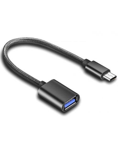 POWERTECH καλώδιο USB 3.0 σε Micro USB CAB-U146, 0.16m, μαύρο