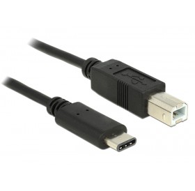 POWERTECH καλώδιο USB-C σε USB Type B CAB-UC012, 1m, μαύρο