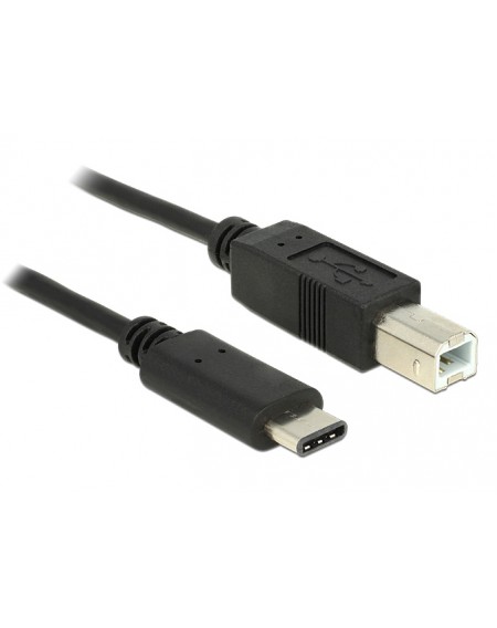 POWERTECH καλώδιο USB-C σε USB Type B CAB-UC012, 1m, μαύρο