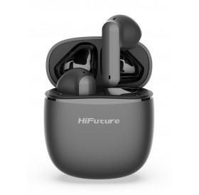 HIFUTURE earphones με θήκη φόρτισης ColorBuds, True Wireless, μαύρα