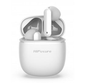 HIFUTURE earphones με θήκη φόρτισης ColorBuds, True Wireless, λευκά