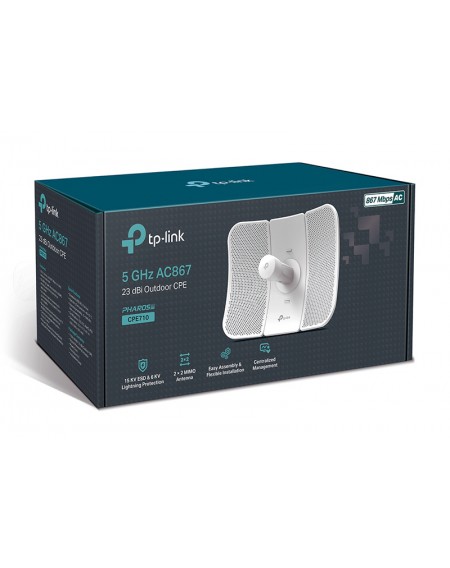 TP-LINK 23dBi outdoor CPE CPE710, AC 867Mbps 5GHz, Ver. 1.0