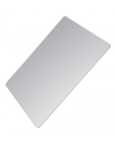 Μεταλλικό mouse pad CT-MP24-AS, 246x202x2mm, αλουμίνιο, ασημί/μαύρο