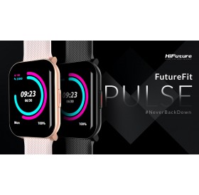 HIFUTURE smartwatch FutureFit Pulse, 1.69", IP68, heart rate, ροζ