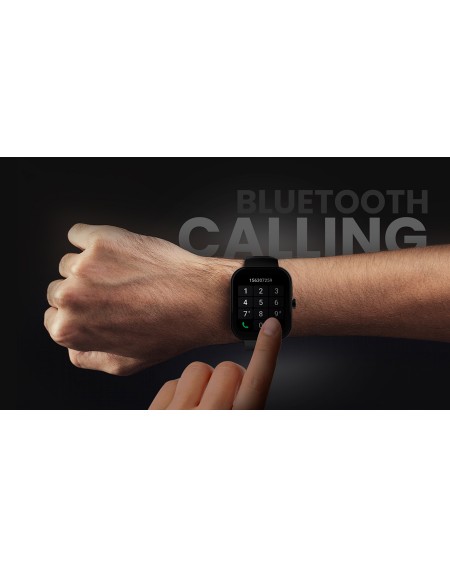 HIFUTURE smartwatch FutureFit Ultra 2, 1.85", IP68, heart rate, μαύρο