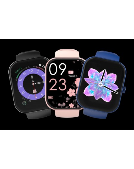 HIFUTURE smartwatch FutureFit Ultra 2, 1.85", IP68, heart rate, ροζ