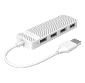 ORICO USB hub FL02, 4x USB ports, λευκό
