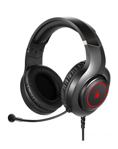 BLOODY Headset G200, 3.5mm, 50mm ακουστικά, HiFi stereo, μαύρα