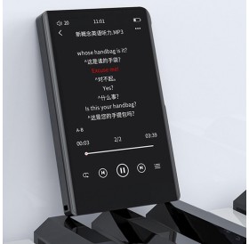 RUIZU MP3 player Η9 με οθόνη αφής 3.8", 16GB, BT, 1000mAh, μαύρο