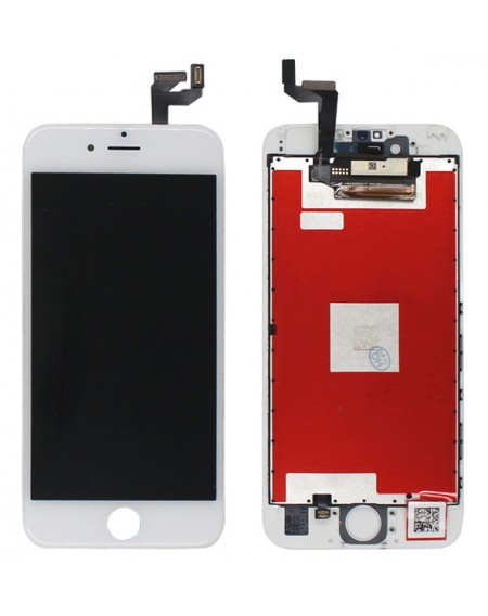 TW INCELL LCD ILCD-004 για iPhone 6s, camera-sensor ring, earmesh, λευκή