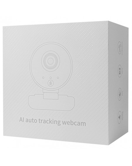 JOVISION AI web κάμερα HD820U, auto tracking, USB, Full HD, WDR, λευκή