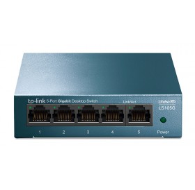 TP-LINK Desktop Switch LS105G, 5-port 10/100/1000Mbps, Ver. 1.0