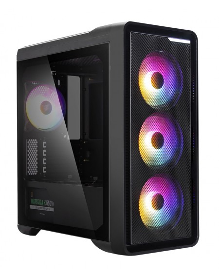 ZALMAN PC case M3 Plus RGB mini tower, 407x210x457mm, 4x RGB fan