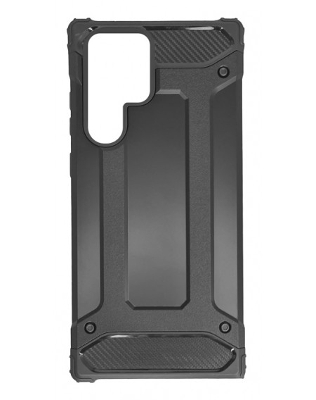 POWERTECH Θήκη Armor Carbon MOB-1725 για Samsung S22 Ultra, μαύρη