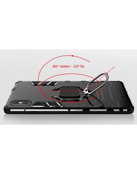 POWERTECH Θήκη Ring Armor MOB-1750 για Xiaomi 12/12X, μαύρη