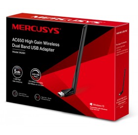 MERCUSYS Wireless USB Adapter MU6H, 5dBi, AC650, Dual Band, Ver. 1.0