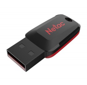 NETAC USB Flash Drive U197, 64GB, USB 2.0, μαύρο