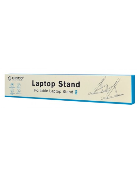 ORICO βάση για laptop & tablet PFB-A2, 11-17", μεταλλική, ασημί