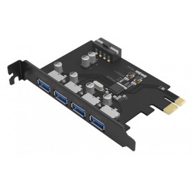 ORICO κάρτα επέκτασης PCI-e σε 4x USB3.0 PME-4U, 5Gbps