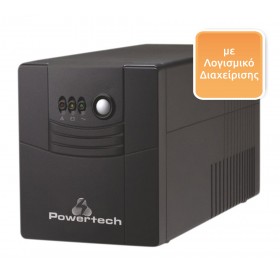 POWERTECH UPS Line Interactive PT-1500, 1500VA, 900W