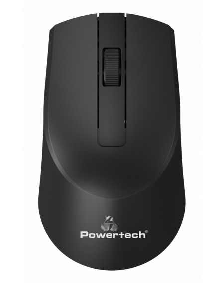 POWERTECH ασύρματο ποντίκι PT-951, οπτικό, 1600DPI, μαύρο