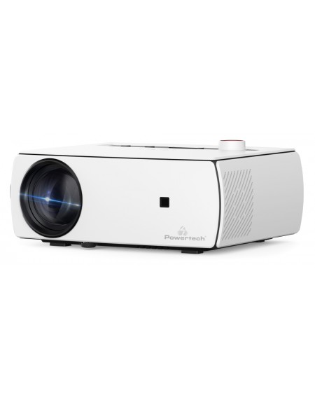 POWERTECH LED βιντεοπροβολέας PT-983, Full HD, Dolby Audio, λευκός