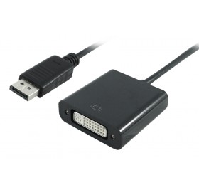 POWERTECH αντάπτορας DisplayPort σε DVI (F) PTH-029, 1920x1200p, μαύρο