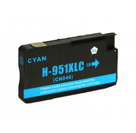Συμβατό Inkjet για HP, 951 XL, 26ml, Cyan