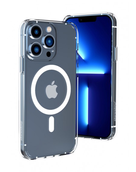 ROCKROSE θήκη Magcase Neo για iPhone 13 Pro Max, με μαγνήτες, διάφανη
