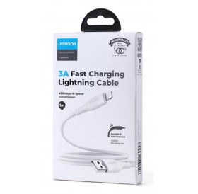JOYROOM καλώδιο USB σε Lightning S-1030M12, 3A, 1m, λευκό