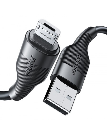 JOYROOM καλώδιο USB σε Micro USB S-1030M12, 3A, 1m, μαύρο