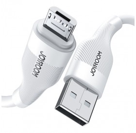 JOYROOM καλώδιο USB σε Micro USB S-1030M12, 3A, 1m, λευκό