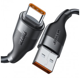 JOYROOM καλώδιο USB σε USB-C S-1060M12, 6A, 1m, μαύρο