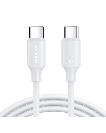 JOYROOM καλώδιο USB-C S-CC060A9, 60W, 1m, λευκό