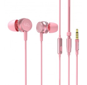 SADES gaming earphones Wings 10, magnetic, 10mm, 3.5mm, ροζ