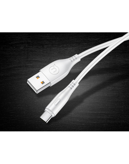 USAMS καλώδιο USB-C σε USB US-SJ267, 2A, 1m, λευκό