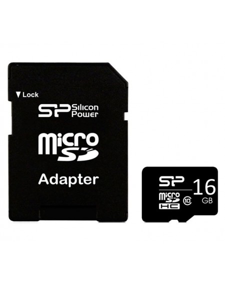 SILICON POWER κάρτα μνήμης 16GB micro SDHC, Class 10