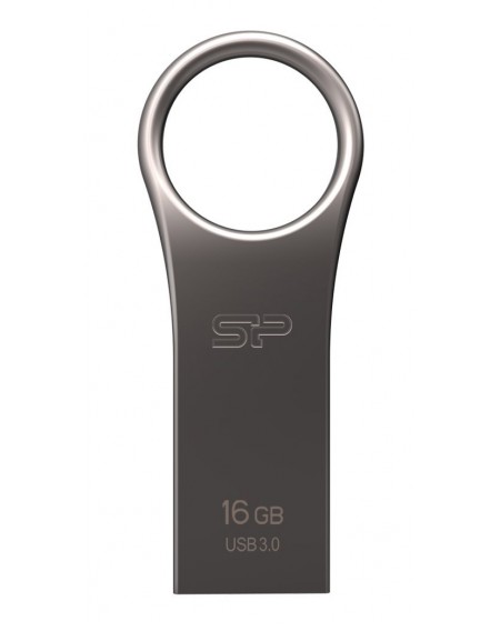 SILICON POWER USB Flash Drive Jewel 80, 16GB, USB 3.1, Titanium