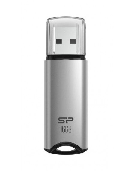 SILICON POWER USB Flash Drive Marvel M02, 16GB, USB 3.2, γκρι