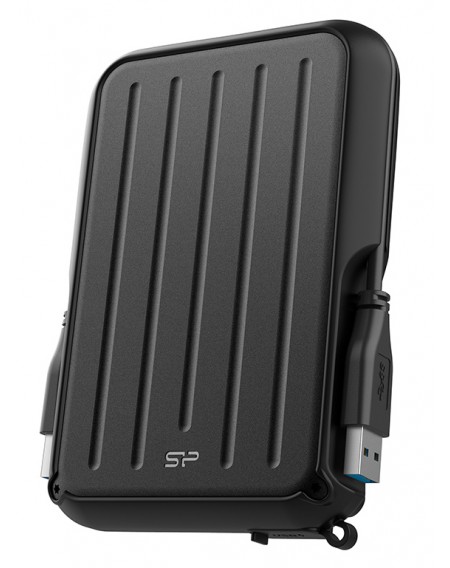 SILICON POWER εξωτερικός HDD Armor A66, 2TB, USB 3.2, μαύρος