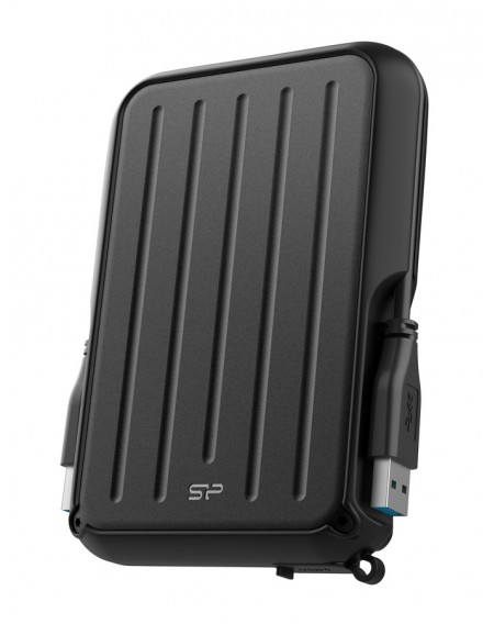 SILICON POWER εξωτερικός HDD Armor A66, 4TB, USB 3.2, μαύρος