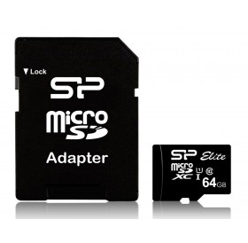 SILICON POWER κάρτα μνήμης MicroSDXC USH-1, 64GB, Class 10