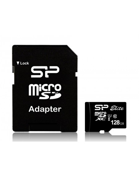 SILICON POWER κάρτα μνήμης MicroSDXC USH-1, 128GB, Class 10